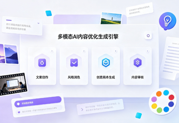 扎鲁特旗AI智能内容优化创新 多模态生成技术丰富数字内容创作生态
